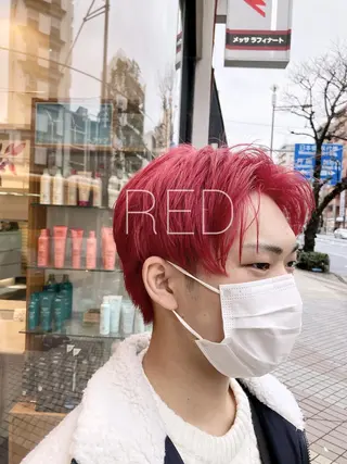 ショート カラー メンズ シャルマン銀座店所属・🌟東銀座マンツーマ ン🌟タカナシのヘアスタイル