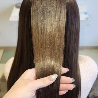 ロング 暖色カラー/髪質改善 /メンズ🧡莉南のヘアスタイル