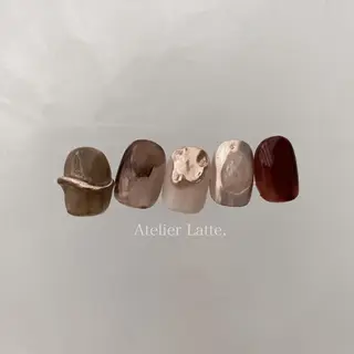 ネイル Atelier Latteのネイルデザイン