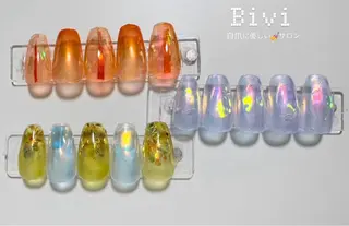 ネイル ♡Bivi♡自爪に 優しいネイルサロンのネイルデザイン