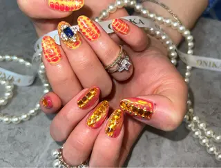 ミディアム ONIKA Nail 青山通り店所属・ONIKA Nail 表参道A4徒歩2分のネイルデザイン