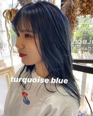 セミロング カラー Pia hair Design Yakuin所属・松尾太樹 【pia】福岡美容室のヘアスタイル