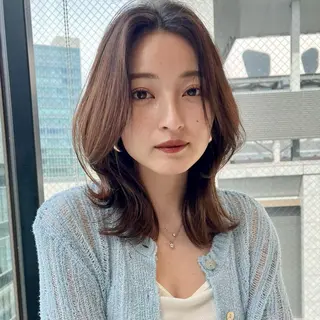 ミディアム Je suis heureuse Tres所属・早朝セット☀️ レイヤー/Momoのヘアスタイル