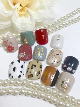 ネイル an sucre baseのネイルデザイン