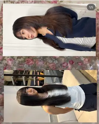 ロング KIZUKI所属・大泊 来寧のヘアスタイル
