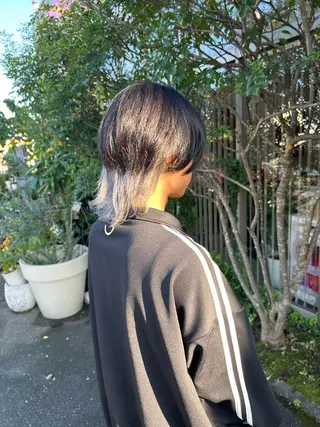 ミディアム 透明感/ツヤ感カラー 佐藤匠吾のヘアスタイル