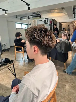 メンズ 骨格補正施術/メンズ 専門美容師/YUYAのヘアスタイル