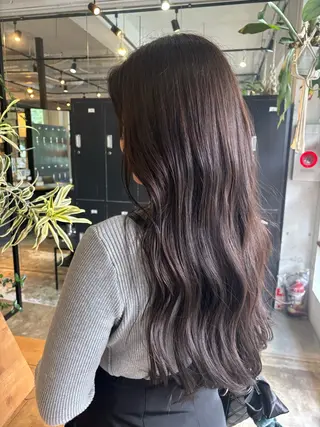 ロング カラー 🌼FERIA 桃山台 えり🌼のヘアスタイル