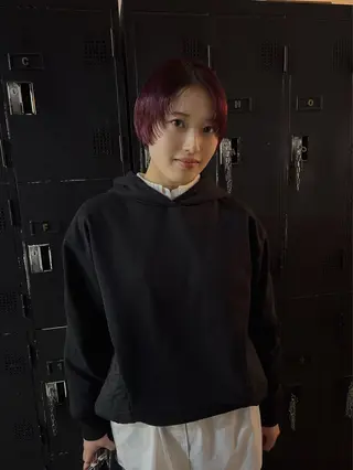 ショート カラー 安藤楓華 fuka andoのヘアスタイル