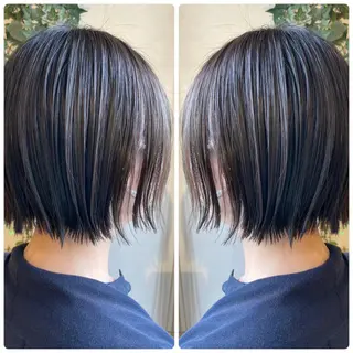 ショート カラー みうら さやかのヘアスタイル