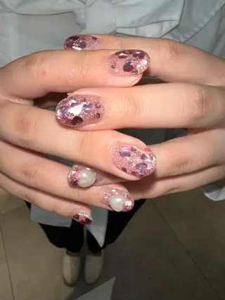 カラー ヘアアレンジ ネイル ハイトーン特化 pepe🎀のヘアスタイル