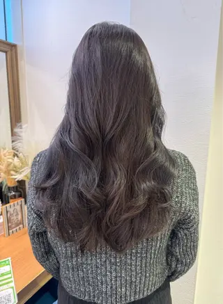 ロング レイヤーカット /透明感カラー西田のヘアスタイル