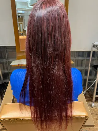 ロング カラー CLAPS 金沢文庫所属・池田 こころのヘアスタイル