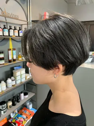 ショート カラー メンズ専門サロン wokeのヘアスタイル