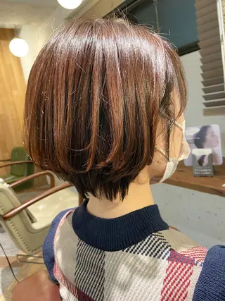 ショート カラー 滝口 江梨🔅のヘアスタイル
