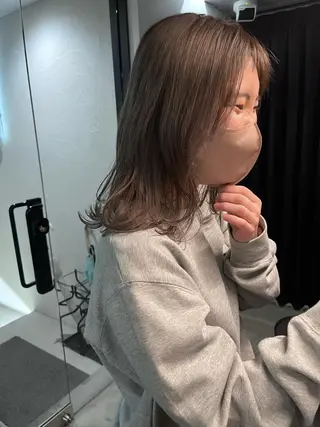 セミロング heir studio Baretta所属・山本 銀次郎のヘアスタイル