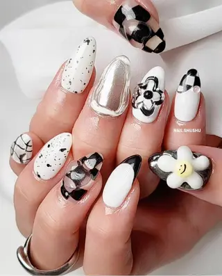 ネイル 3dパーツ/流行り 👧shushu❤️のネイルデザイン