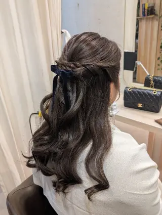 ロング ヘアアレンジ koto💭 コトのヘアスタイル