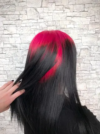 ロング カラー RAIA💎ケア ブリーチ＆パーマ💎のヘアスタイル