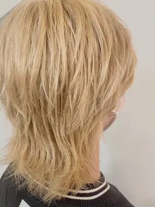 ミディアム カラー 茂原 麻生のヘアスタイル