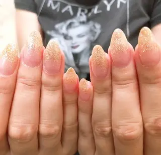 ロング ネイル 神崎 千秋のネイルデザイン