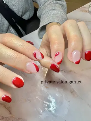 ネイル Garnet nailのネイルデザイン