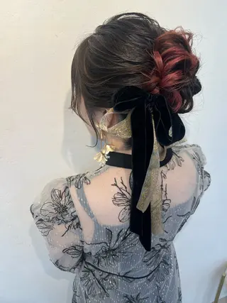 ヘアアレンジ 大人可愛いヘアメイク 💋🧚‍♀️しずかのヘアスタイル