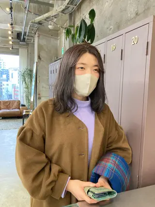 ミディアム カラー 小木曽智美 /ボブ/ショートのヘアスタイル