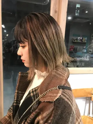 ショート カラー 竹嶌 健吾のヘアスタイル