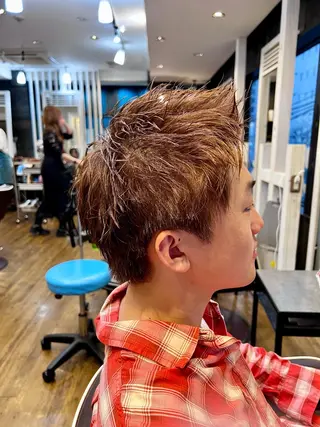 カラー メンズ アグヘアーシータ所属・🤩メンズカット/ パーマ山本🤩のヘアスタイル