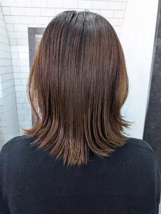 ミディアム ✨広島/legare 山村 麻美/髪質改善のヘアスタイル