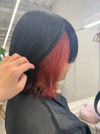 ミディアム 🌻花屋併設🌻濱 幸帆のヘアスタイル