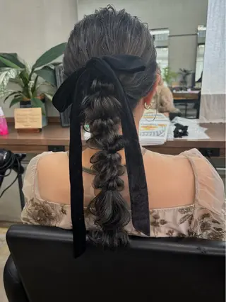 ロング 沖縄/ヘアアレンジ /ナカノのヘアスタイル