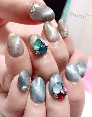 ネイル まるみ ♡のネイルデザイン