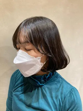 ショート パーマ 髪質改善/痛ませ ないカラー/西村航大のヘアスタイル