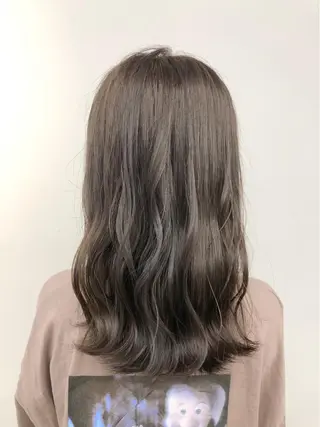 セミロング カラー 代表　YUKI ☆のヘアスタイル