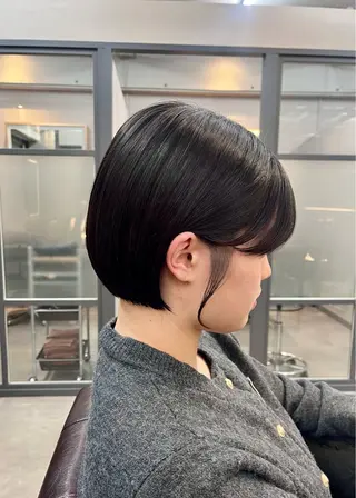 ショート 🎀ツヤ髪/レイヤー /ボブ/hana🎀のヘアスタイル