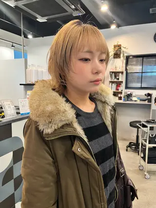 ミディアム dogstar小林諒 レイヤー/パーマのヘアスタイル