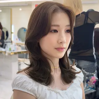 ミディアム ニシダヒカリ🌙 髪質改善×似合わせのヘアスタイル