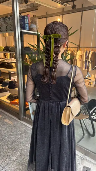 ロング chic 渡辺 桃羽のヘアスタイル