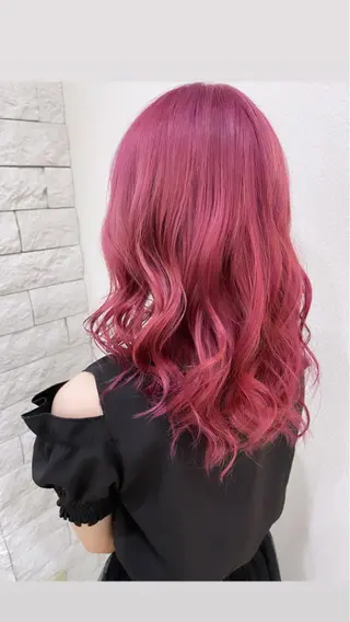 カラー 名古屋のピンク好き かずくん🦩のヘアスタイル