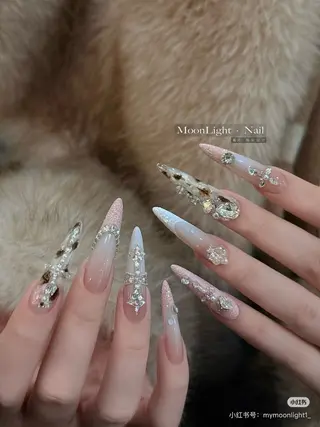 ロング 一其 サロンのネイルデザイン