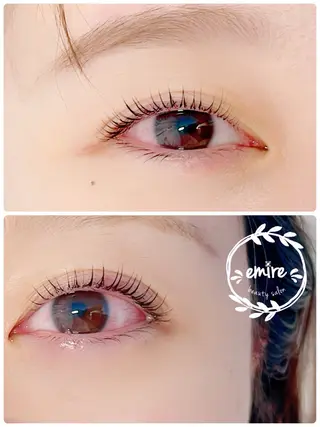 マツエク・マツパ emire ビューティーサロンのマツエク・マツパデザイン