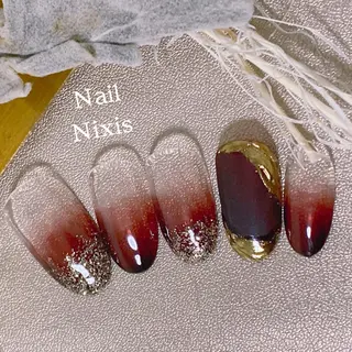 ネイル 大人キレイ 𝑁𝑖𝑥𝑖𝑠のネイルデザイン