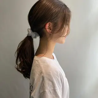 ミディアム カラー ヘアアレンジ 当日予約大歓迎💗 依田瑞希のヘアスタイル