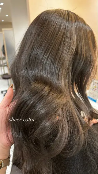 ロング カラー 🫧赤み消しカラー nanami🫧のヘアスタイル