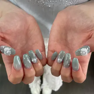 ネイル Yu_me  北堀江店所属・Yu_me 北堀江 chikaのネイルデザイン