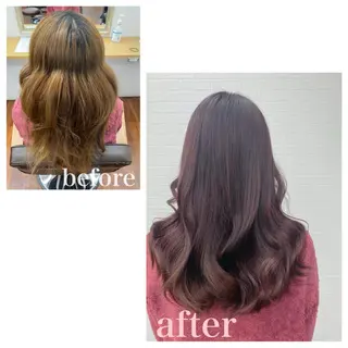 ロング カラー GRANLUSSO 〜グランルッソ駅前店所属・木口 嘉美のヘアスタイル