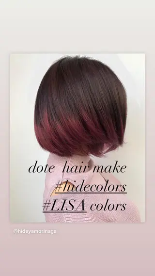 ショート ドラマ大好き 美容師hideyaのヘアスタイル