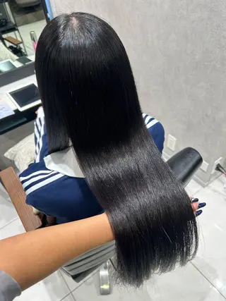 カラー 透明感カラー💙 束感まつげ🪼海月のマツエク・マツパデザイン